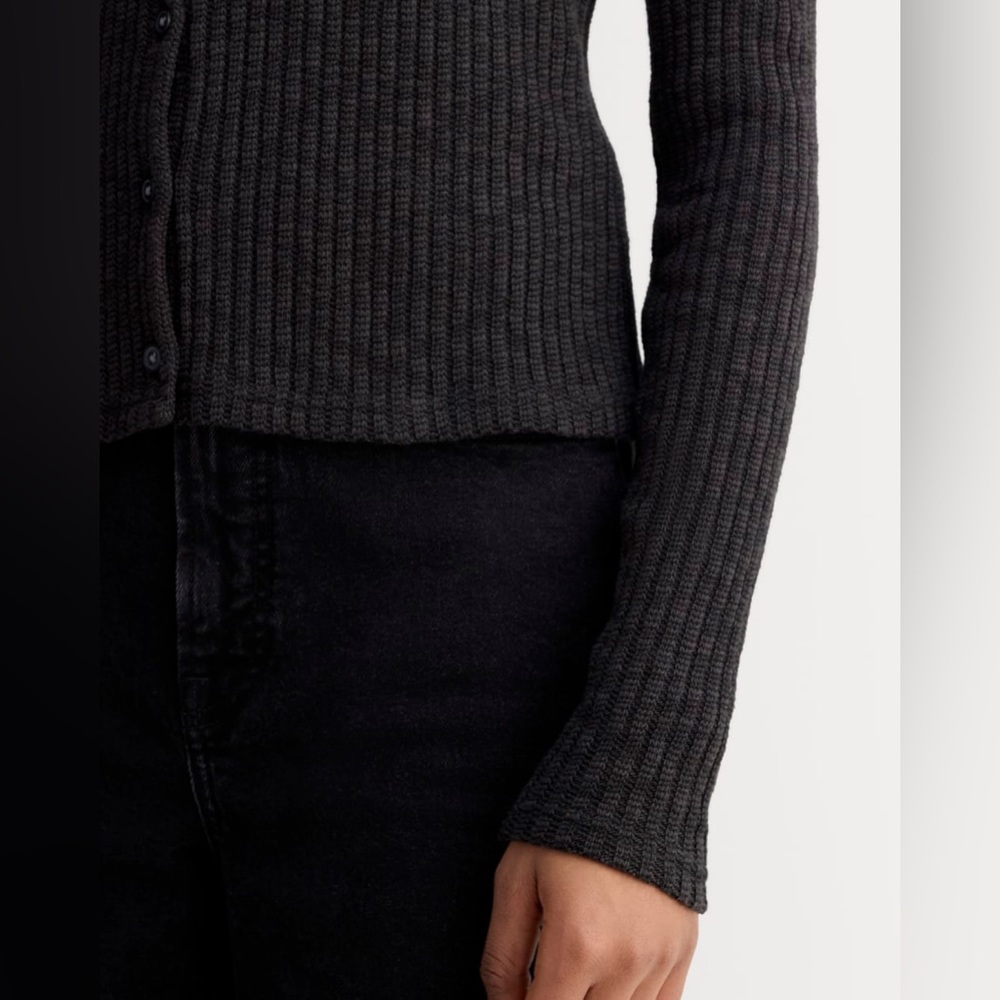 Everlane Cozy Rib Cardigan - Picture 10 of 10